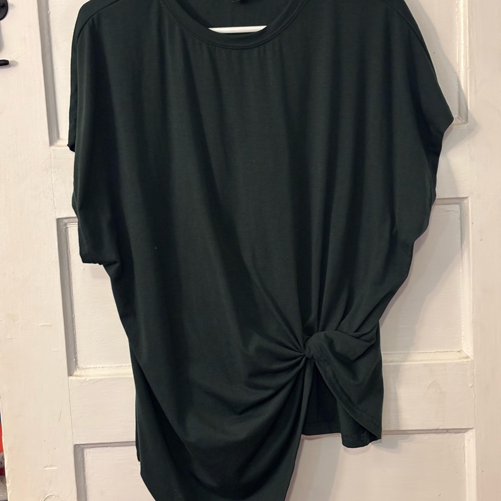 Dark Green Women's Top